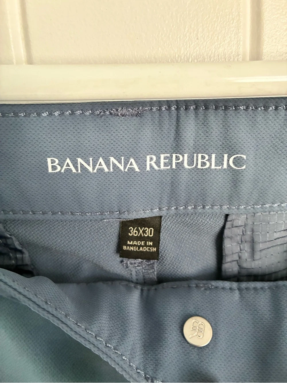 Banana Republic Men’s Steel Blue Dress Pants